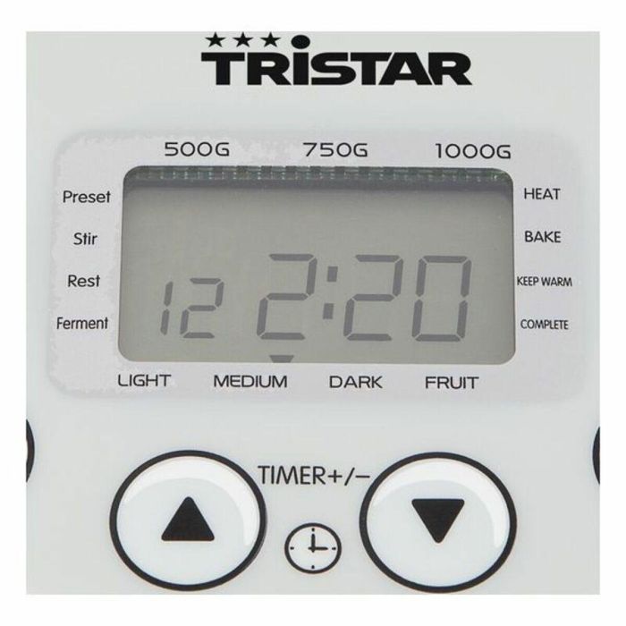 Panificadora Tristar BM-4586 550W 7 Panificadora Tristar BM-4586 550W 7