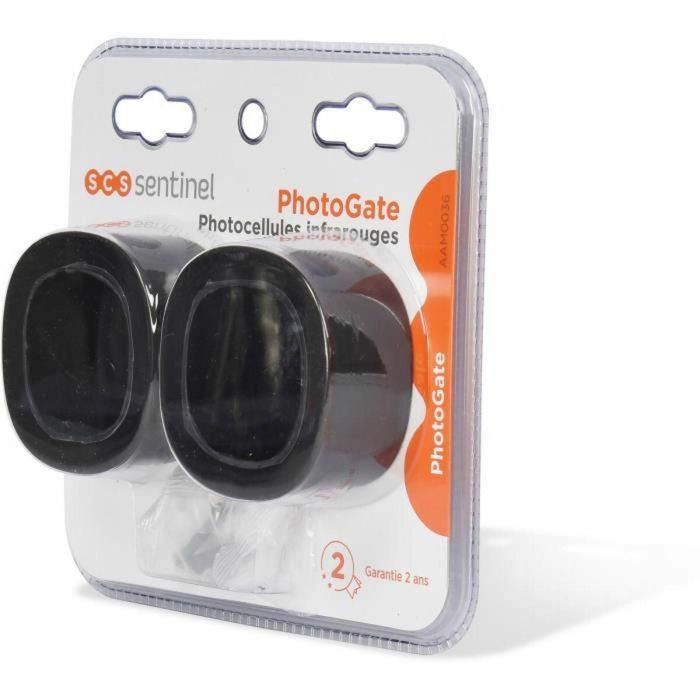 Scs Sentinel SCS3760074136018 Juego de 2 fotocélulas infrarrojas con cable IP44, rango 10m Scs Sentinel SCS3760074136018 Juego de 2 fotocélulas infrarrojas con cable IP44, rango 10m
