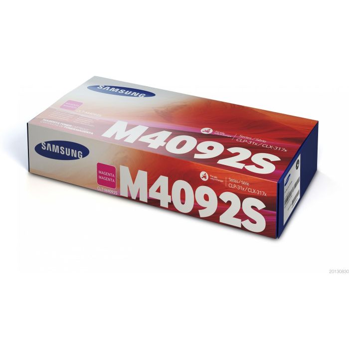 Samsung CLT-M4092S/ELS SU272A Cartucho de tóner original magenta 1000 páginas para CLP-310/N/5/W y CLX-3170/5FN/FW 0 Samsung CLT-M4092S/ELS SU272A Cartucho de tóner original magenta 1000 páginas para CLP-310/N/5/W y CLX-3170/5FN/FW 0