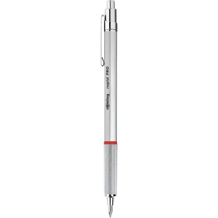 Rotring Bolígrafo 600 Recargable, Metallic-Perlweiß M, color cromo, 1 pieza(s)
