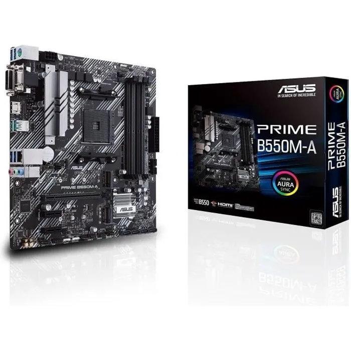 Asus PRIME B550M-A (90MB14I0-M0EAY0) Placa Base AMD B550 Socket AM4 Micro ATX 0 Asus PRIME B550M-A (90MB14I0-M0EAY0) Placa Base AMD B550 Socket AM4 Micro ATX 0