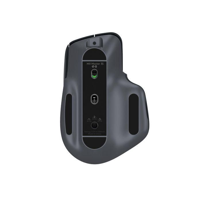 Logitech MX Master 3S Ratón Ergonómico Inalámbrico Bluetooth Grafito, 8000 DPI 6