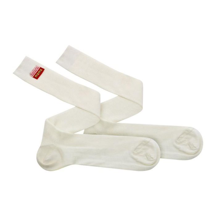Momo MOMMNXLSCTWHM00 Calcetines Largos Comfort Tech Blanco Talla M