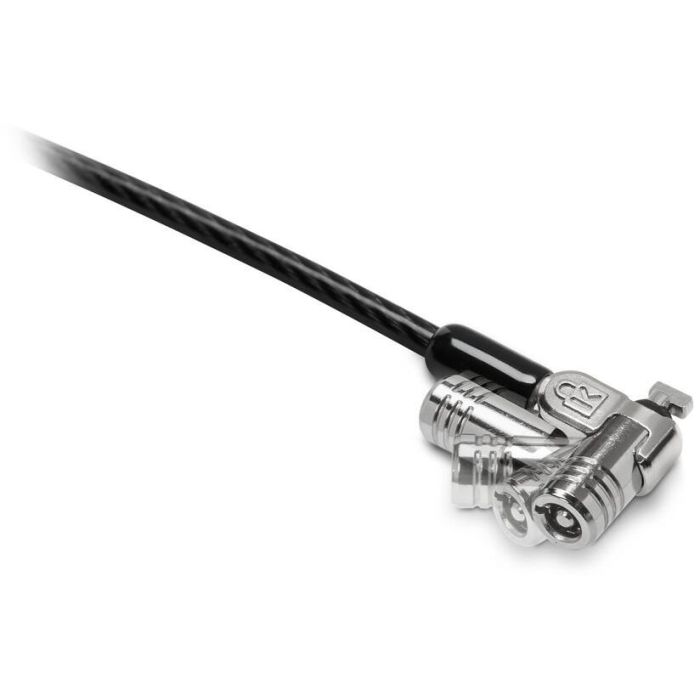 Kensington K65020EU Candado de Seguridad con Llave MicroSaver 2.0 para Portátil, Cable de Acero al Carbón, Negro/Plata 3