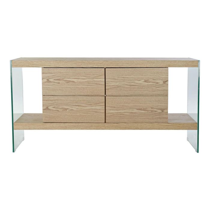 Aparador DKD Home Decor Cristal Madera MDF (160 x 45 x 80 cm) 2 Aparador DKD Home Decor Cristal Madera MDF (160 x 45 x 80 cm) 2