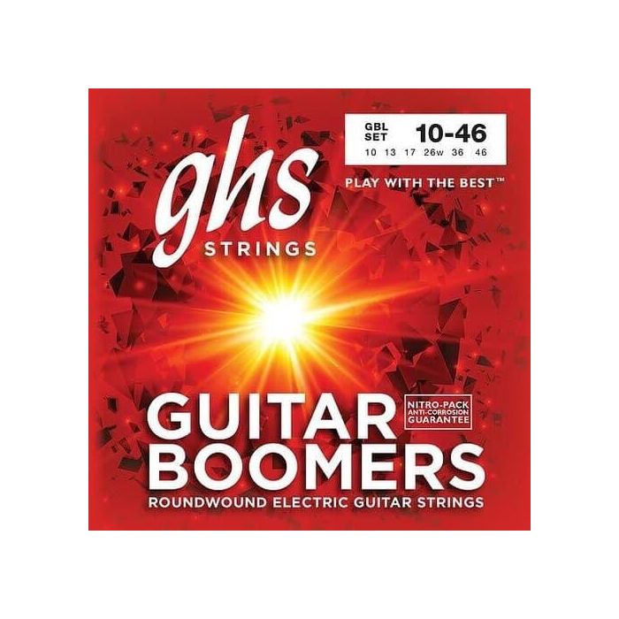 GHS Juego Eléctrica Double Ball Boomers® Light 10-46