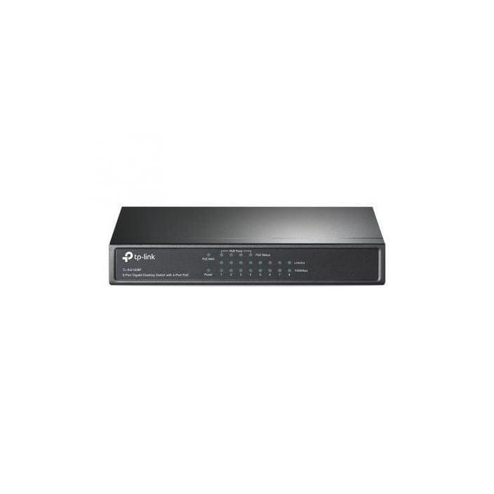 Switch de Sobremesa TP-Link NSWSSO0118 8P Gigabit 4xPoE 1 Switch de Sobremesa TP-Link NSWSSO0118 8P Gigabit 4xPoE 1