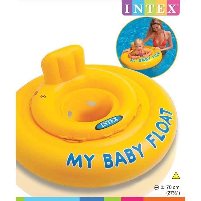 Intex Flotador Redondo 70 cm para Bebé de 6 a 12 Meses, Material PVC 1 Intex Flotador Redondo 70 cm para Bebé de 6 a 12 Meses, Material PVC 1
