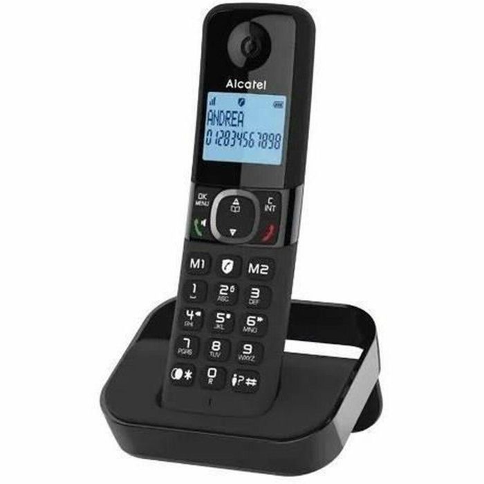 Teléfono fijo inalámbrico - ALCATEL - F860 voice duo negro - Con función de bloqueo de llamadas no deseadas 5