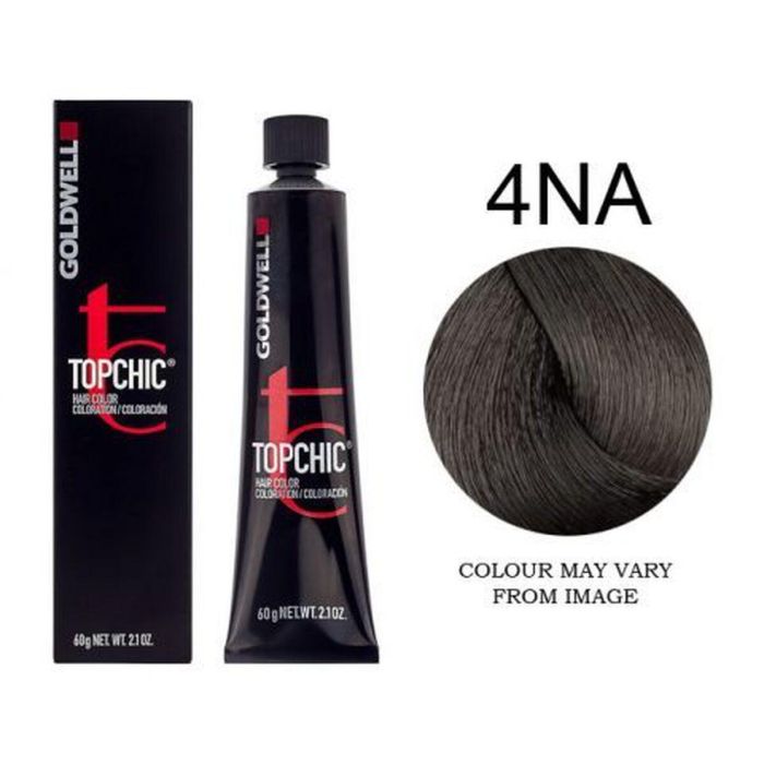 Goldwell TOPCHIC Tinte Permanente para el Cabello #4NA 60 ml - Color Vibrante y Duradero 2