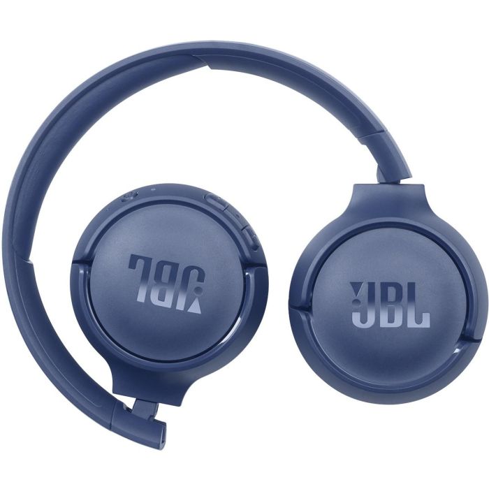 JBL Tune 510BT Auriculares Inalámbricos Bluetooth Diadema Azul con Micrófono, hasta 40h Batería 3