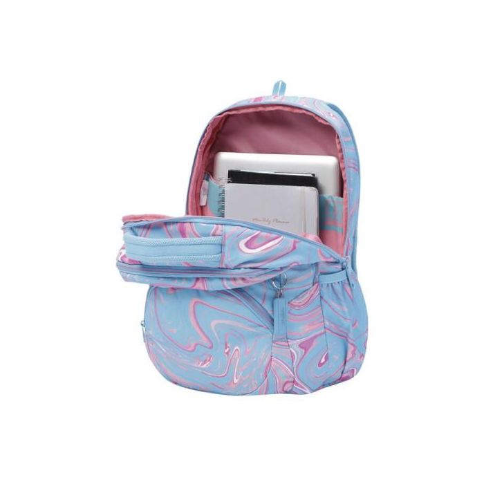 Totto Mochila Eco-Friendly Tracer 4 Grande Estampado Verde y Rosa - MA04TRC004-2210G-3JX, 23L, Material Reciclado 4 Totto Mochila Eco-Friendly Tracer 4 Grande Estampado Verde y Rosa - MA04TRC004-2210G-3JX, 23L, Material Reciclado 4