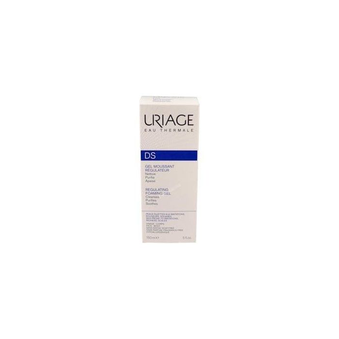 Uriage Eau Thermale DS Regulating Foaming Face Gel Limpiador Facial para Mujer 150 ml