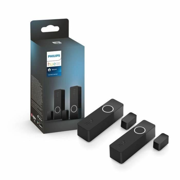 Philips Hue PHI1701429819288 Sensores de Contacto Seguros x2 Negros - Fácil Instalación y Control por App 12