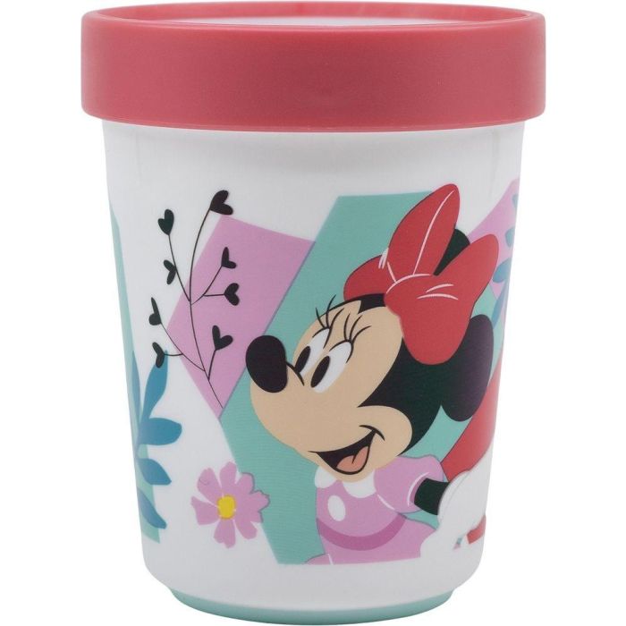 Vaso Premium Bicolor Antideslizante 260 mL Minnie CZ11302 1