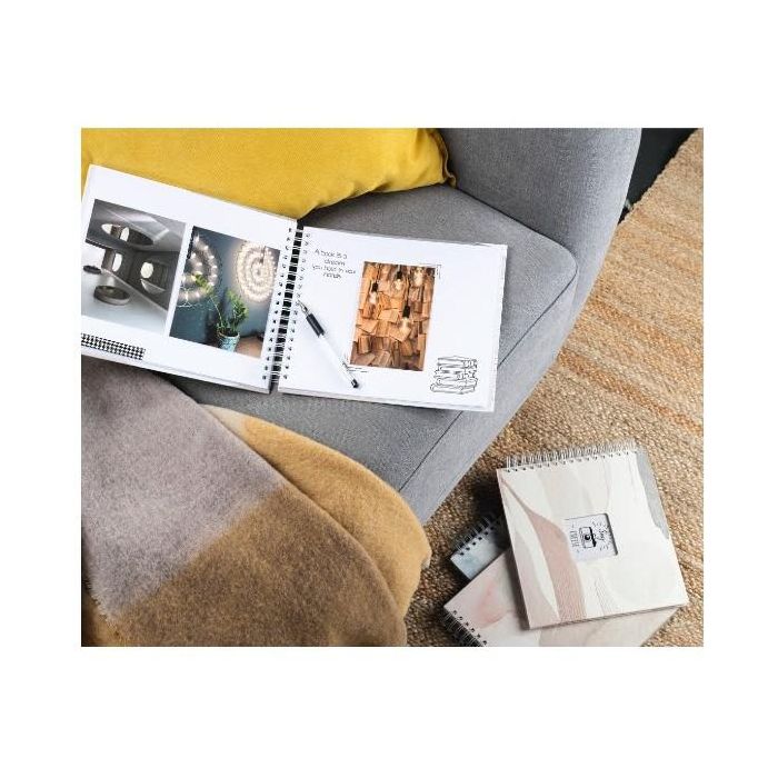 Hama Watercolor grn 28x24 50 ws. Seiten Spiral-Album 7603 4 Hama Watercolor grn 28x24 50 ws. Seiten Spiral-Album 7603 4