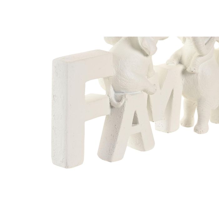 Decoracion Oriental DKD Home Decor Blanco 5.5 x 12 x 30.5 cm (2 Unidades) 2