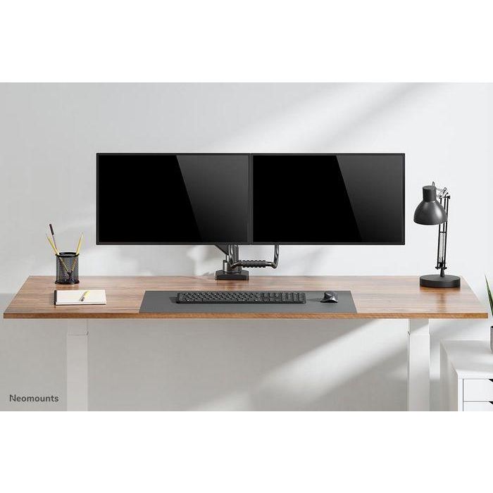Neomounts DS75-450BL2 Soporte de Escritorio para 2 Monitores 17-32" con Resorte de Gas, Ajustable en Altura y Giro, Negro 15