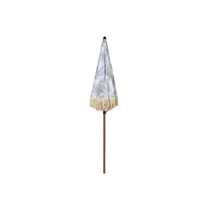 Parasol DKD Home Decor Blanco Verde 180 x 1 x 180 cm 7 Parasol DKD Home Decor Blanco Verde 180 x 1 x 180 cm 7