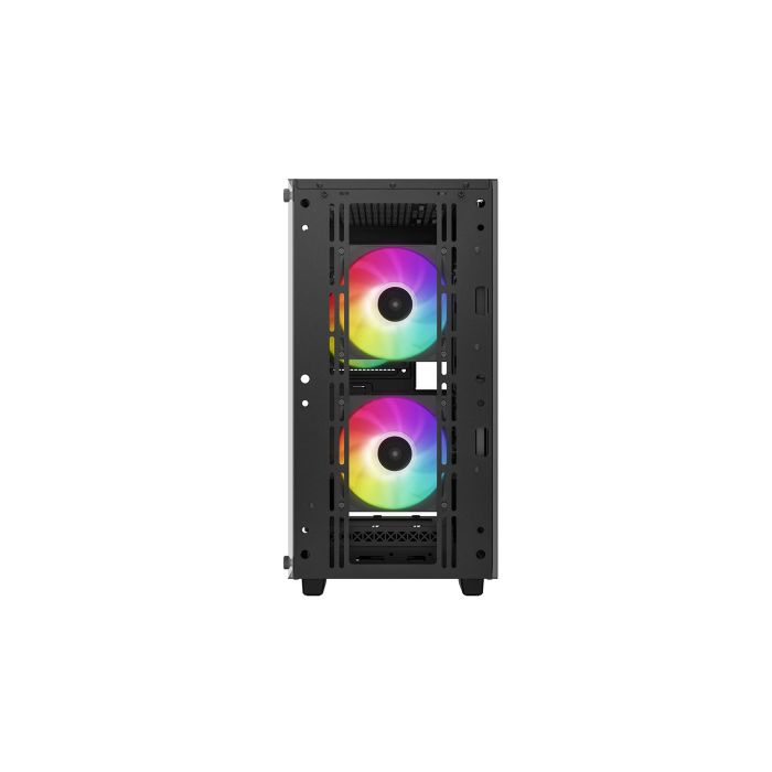Caja de PC - DEEPCOOL - CC360 A-RGB (Negro) - Mini torre - Formato Micro-ATX - 3x120mm A-RGB 4 Caja de PC - DEEPCOOL - CC360 A-RGB (Negro) - Mini torre - Formato Micro-ATX - 3x120mm A-RGB 4