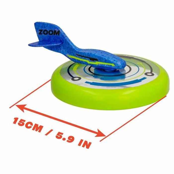 Disco volador jet disc ¡combina la diversión de un disco y un avión! 15 cm de diametro - modelos surtidos 3