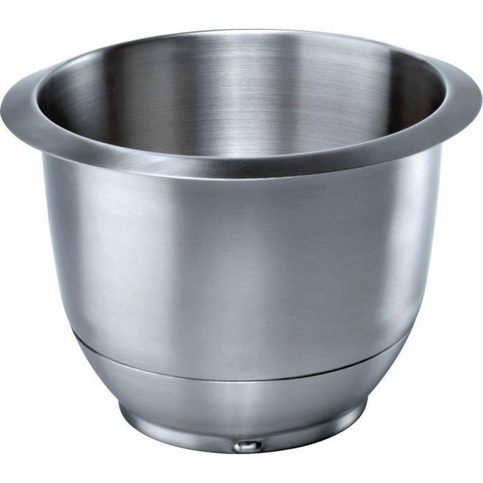 Bosch MUZ5ER2 Bol de acero inoxidable para Robot de cocina MUM5, 3,9 L, hasta 0,75 kg de harina y 2 kg de masa máxima. 1