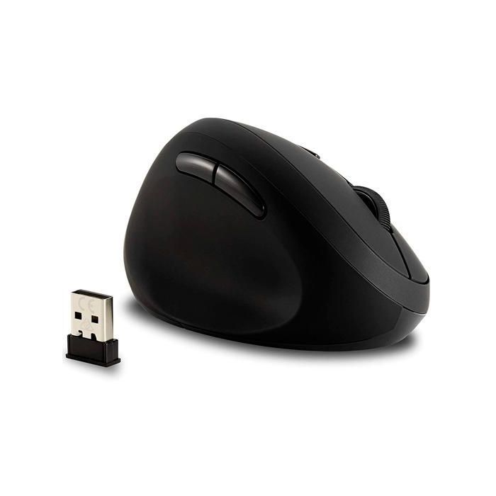Kensington Ratón Pro Fit Ergonómico Vertical Inalámbrico 800-1200-1600 Ppp Zurdos 6 Botones Negro Kensington Ratón Pro Fit Ergonómico Vertical Inalámbrico 800-1200-1600 Ppp Zurdos 6 Botones Negro