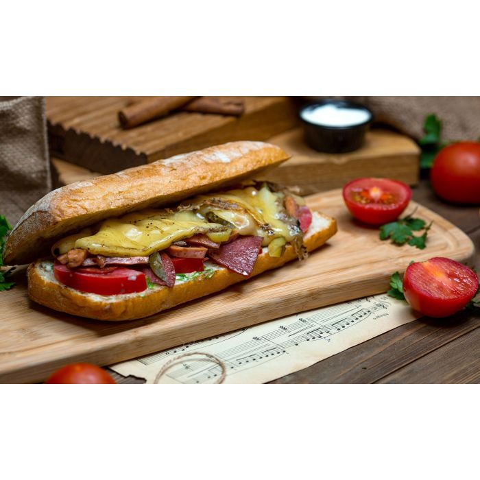 Basic Home Sandwichera Plana Blanca 700-800 W, 21.8 x 21.5 x 6.5 cm (4 Unidades)