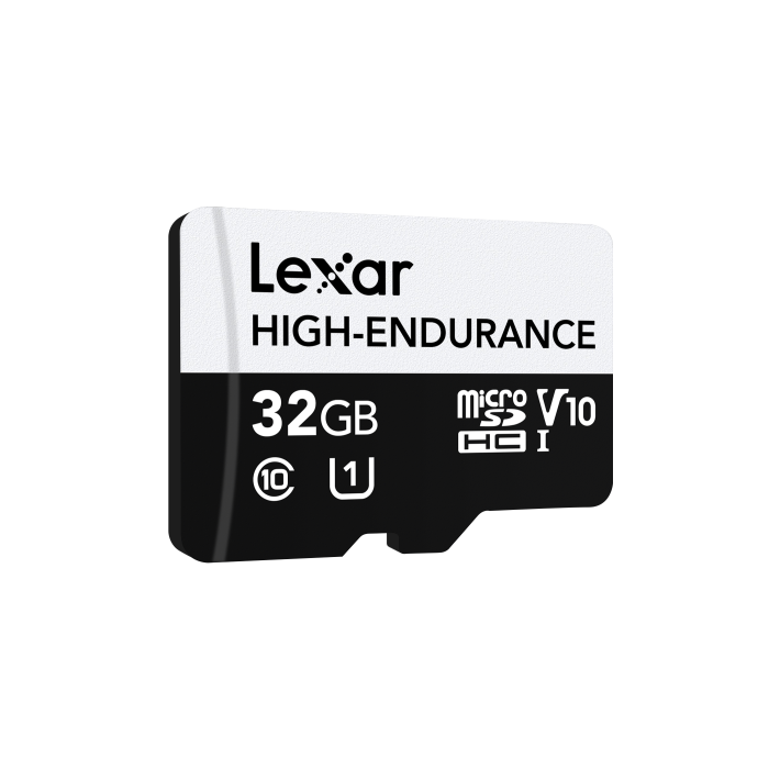 Lexar High-Endurance 32 GB MicroSDHC UHS-I Clase 10 1 Lexar High-Endurance 32 GB MicroSDHC UHS-I Clase 10 1