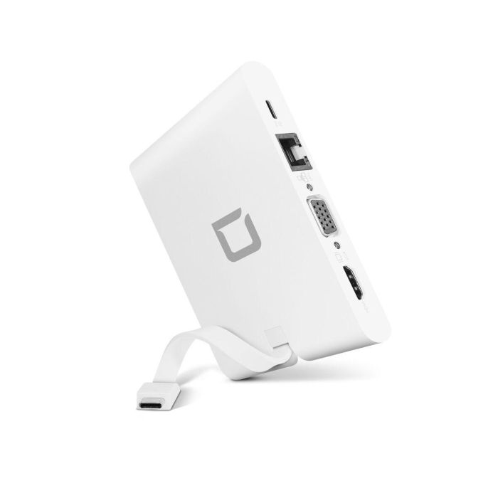 Hub USB Dicota D31729 Blanco 4 Hub USB Dicota D31729 Blanco 4