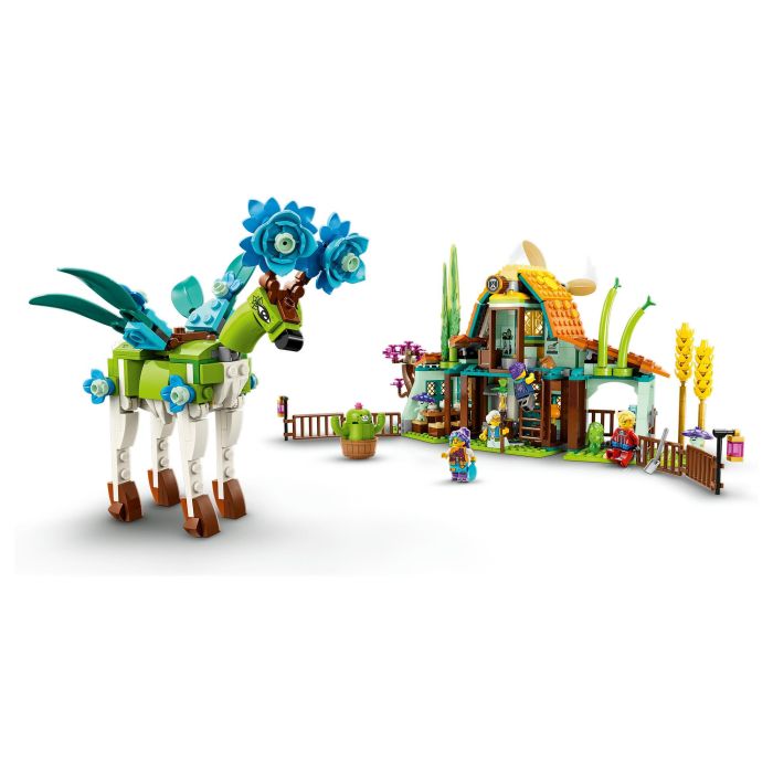 Lego DREAMZzz 71459 Establo de Criaturas de Ensueño, Juguete de Granja con Figura de Ciervo 2 en 1