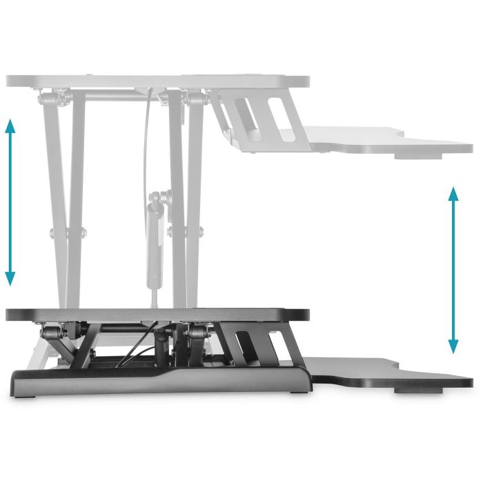 Digitus DA-90380-1 Elevador de Escritorio Ergonómico para Trabajar de Pie 6
