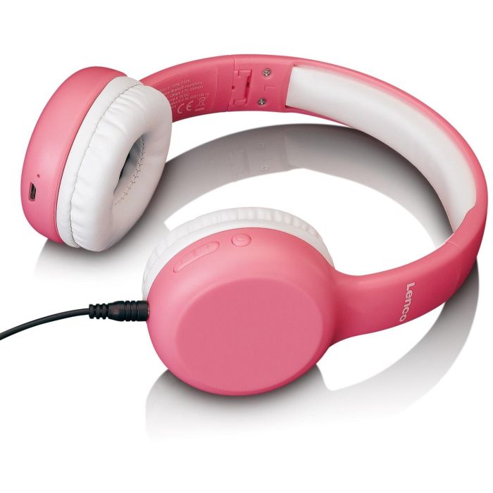 LENCO HPB-110PK - Faltbare Bluetooth-Kopfhrer fr Kids. pink 6 LENCO HPB-110PK - Faltbare Bluetooth-Kopfhrer fr Kids. pink 6