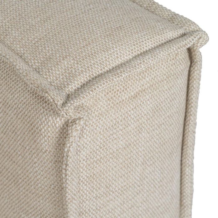 Sofá 3 Plazas Beige Tejido Sibaris 218 X 102 X 77 cm