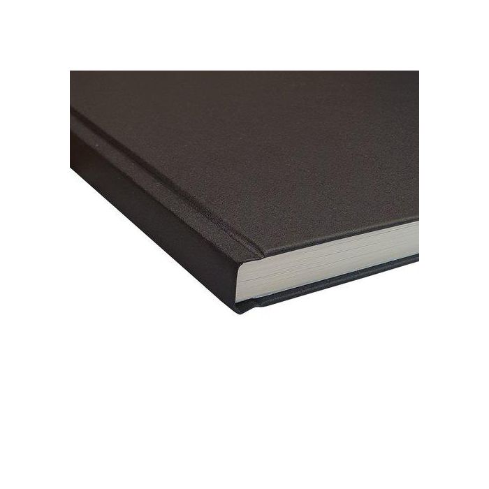Cuaderno Oxford Artbooks Esbozo (Cosido) 100G 96H A5 Liso Negro (Set de 5)