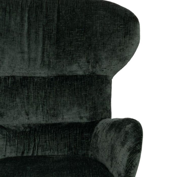 Sillón Negro Verde 78 x 84,5 x 104,5 cm 1