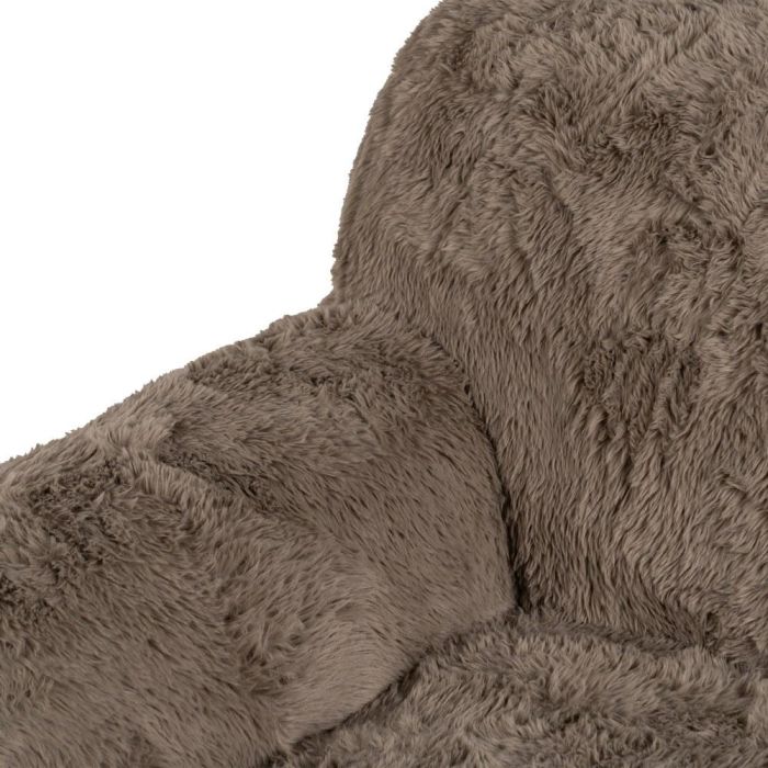 Sillón Taupe Tejido 124 X 107 X 79,50 cm