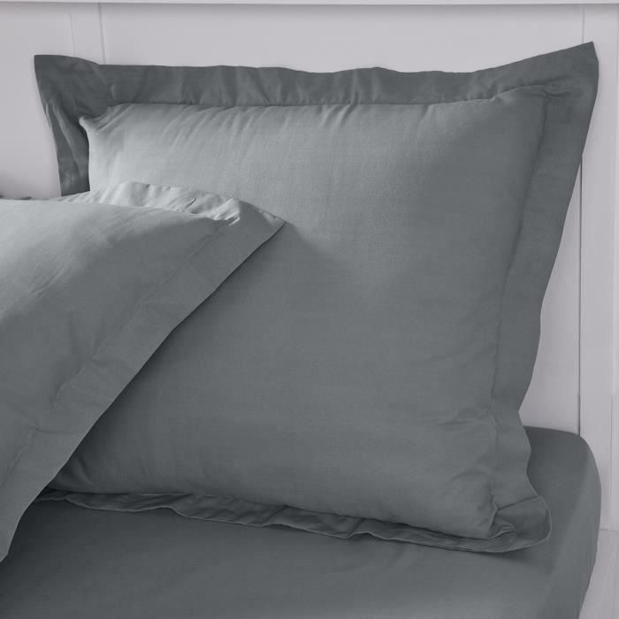 Almohada de almohada hoy esencial - 63 x 63+5 cm - 100% una algodón - acero 2 Almohada de almohada hoy esencial - 63 x 63+5 cm - 100% una algodón - acero 2