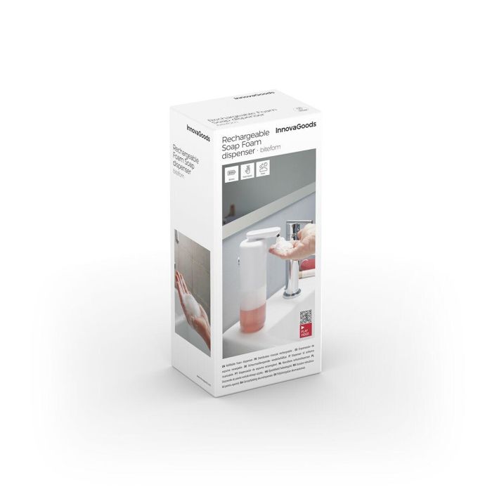 Dispensador de Jabón de Espuma Automático Recargable Bitefom InnovaGoods 1