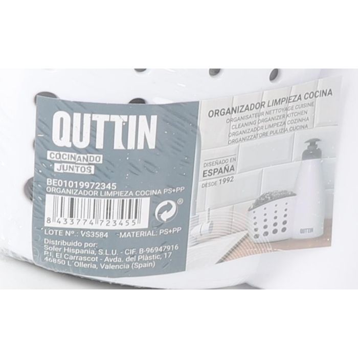 Organizador de limpieza para cocina Quttin (18 Unidades) 5 Organizador de limpieza para cocina Quttin (18 Unidades) 5