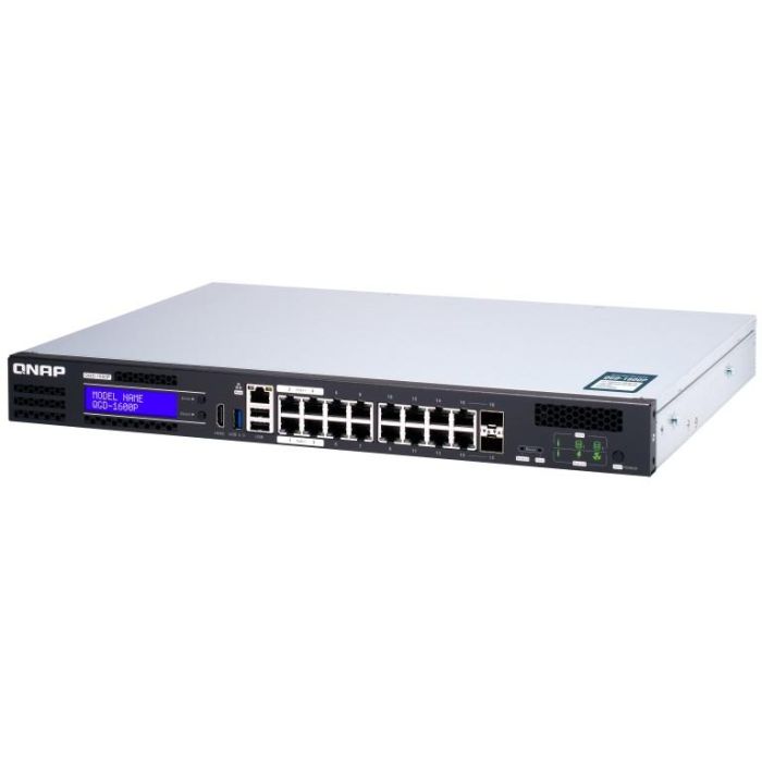QNAP QGD-1600P Switch PoE de 16+4 Puertos Gestionado para Rack (RM) 6