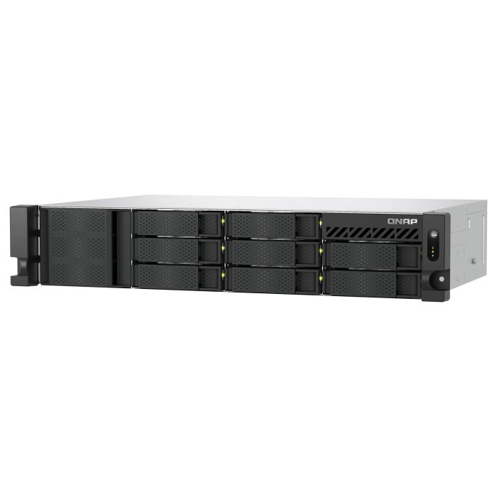 QNAP TS-855eU-RP-8G NAS Rackmount 8 Bahías Intel Atom C5125 8GB RAM 2x2.5GbE 2xM.2 2xPCIe Gen3 1x250W PSU 9