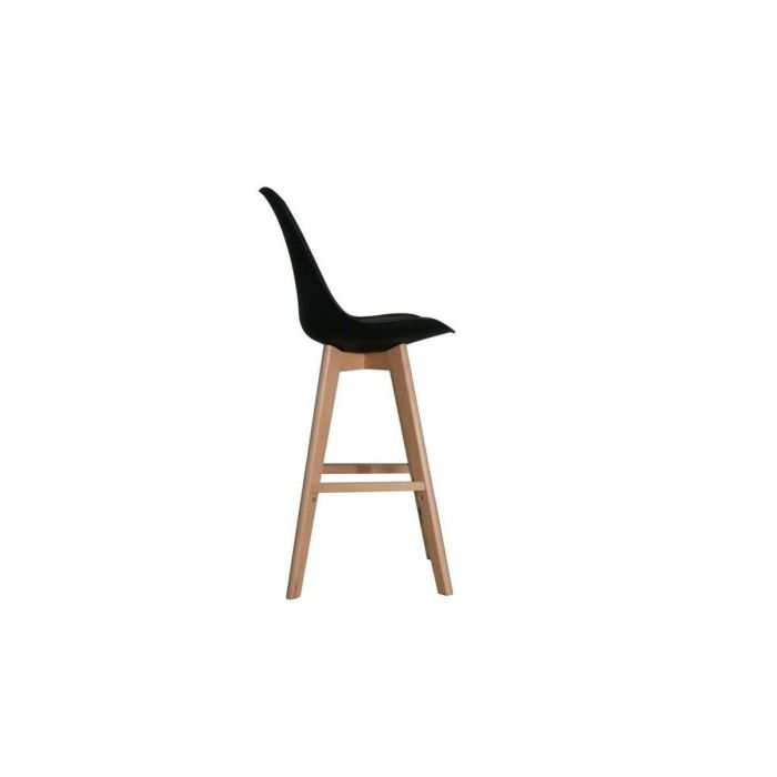 Taburete Scandi DKD Home Decor Negro 50.5 x 109 x 57.5 cm 1