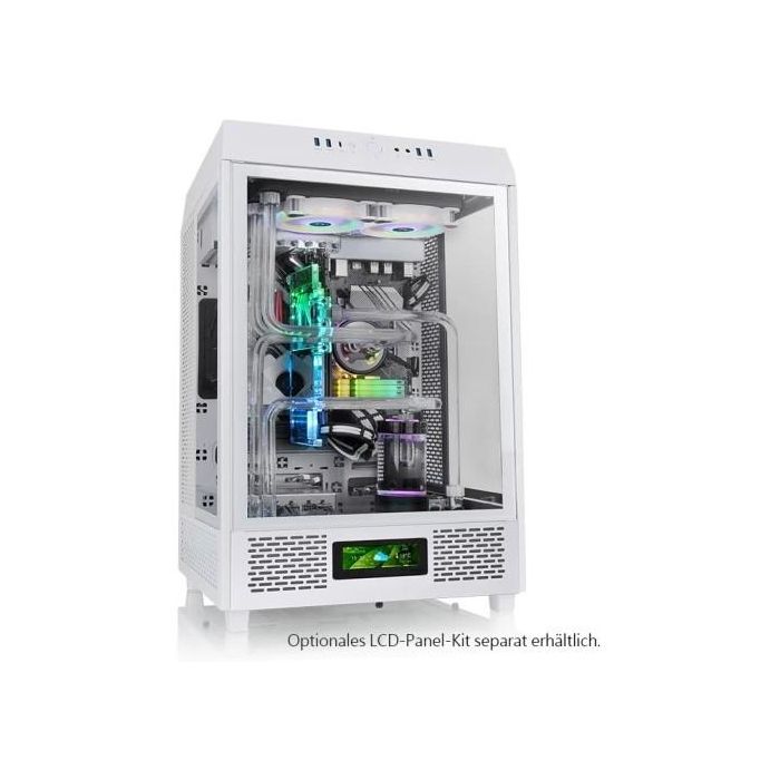 Thermaltake The Tower 500 Snow White - Caja Torre ATX Media PC - Blanca