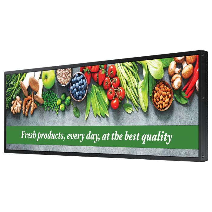 Samsung Pantalla SH37C 37" Stretch Display LCD 1920x540 Wifi 24/7