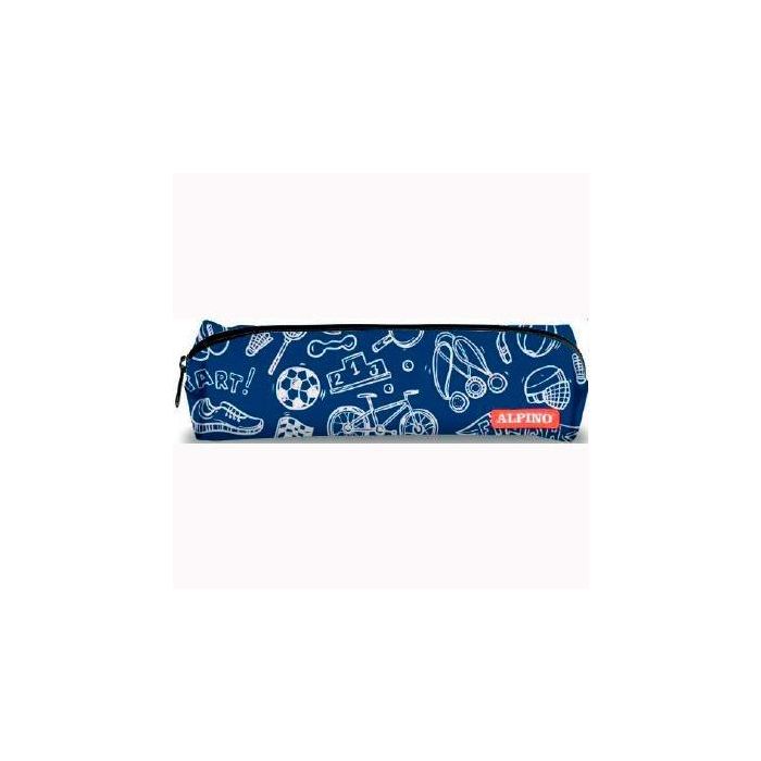 Alpino Estuche Sports 1 Cremallera 21x6x5 cm Multicolor