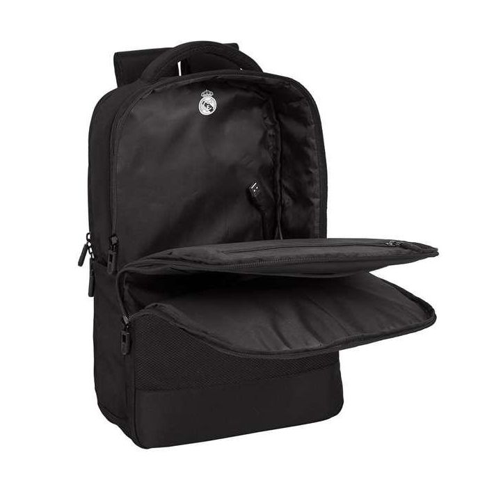 Mochila Safta Portatil 15,6-'+ Tablet+ Usb Real Madrid Premium 440x290x150 mm 15 Mochila Safta Portatil 15,6-'+ Tablet+ Usb Real Madrid Premium 440x290x150 mm 15