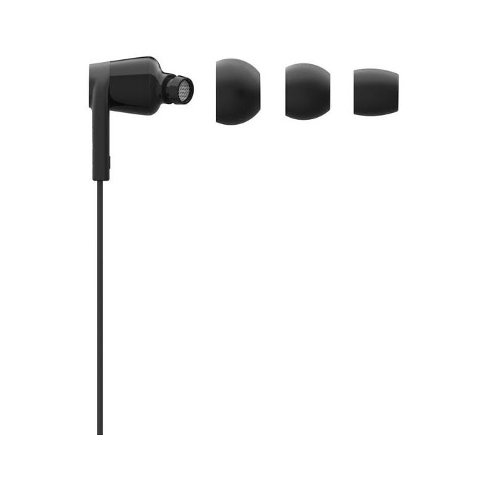 Belkin Auriculares USB-C con Micrófono, Sonido de Alta Fidelidad, Transductores de 10 mm, IPX5, Cable 1.2 m, Incluye Puntas para Oreja 2