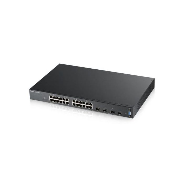 Zyxel XGS2210-28 Switch Gestionado L2 Gigabit Ethernet 24 Puertos 1U Negro 0 Zyxel XGS2210-28 Switch Gestionado L2 Gigabit Ethernet 24 Puertos 1U Negro 0