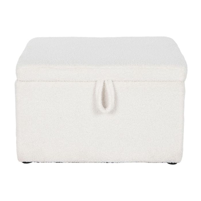 Descalzadora Scandi DKD Home Decor Blanco 60 x 36 x 60 cm 2